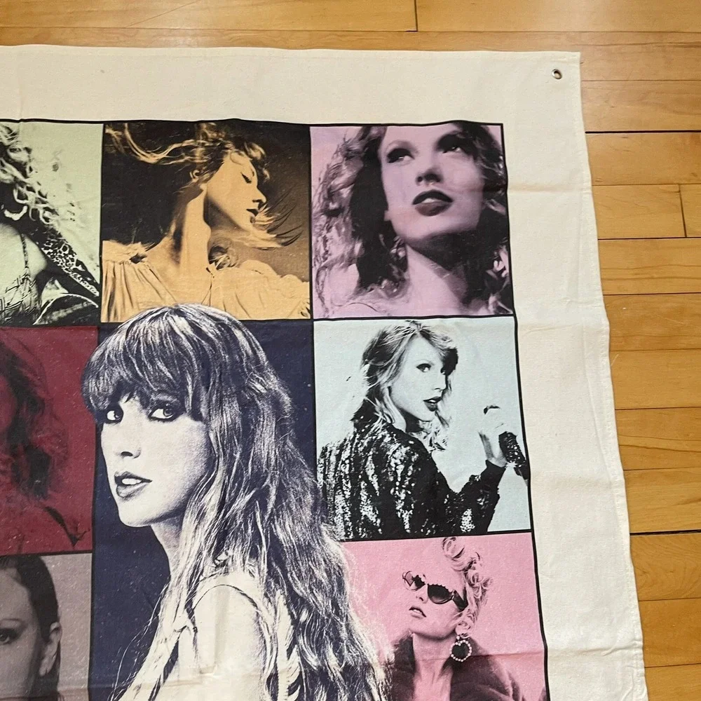 Official Taylor Swift The Eras Tour 2024 Tapestry Wall Art Official‎ Merch